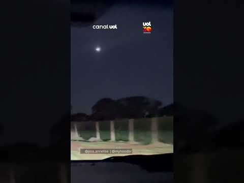 Luzes misteriosas no céu intrigam casal durante viagem no interior de SP thumbnail