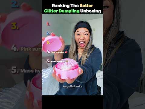 Ranking The Funniest Glitter Dumpling Unboxing Reactions 😂✨ #shorts #glitterdumpling #trend thumbnail