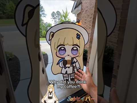 My Coffee ☕ #shorts #babychubi #phoebe #coffee #starbucks #chibi #ai #cry #gonewrong #cn #doorbell thumbnail