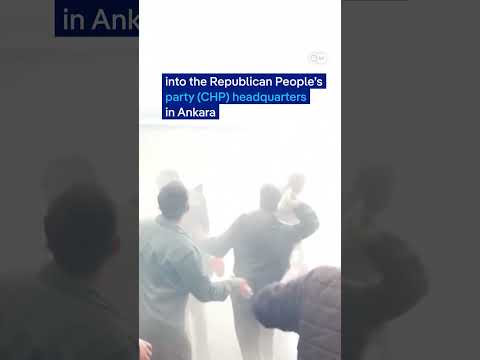 Police blast protesters with water cannons  | DW News thumbnail