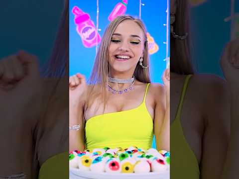 Do you like jelly eyeballs ?? #funny #food #fun thumbnail