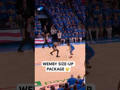 Wemby showing off the dribble moves into the pull up three 😮‍💨 thumbnail