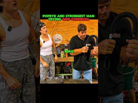 World Largest Hand vs Strongest Bodybuilder and Their Grip Strength #armwrestling thumbnail