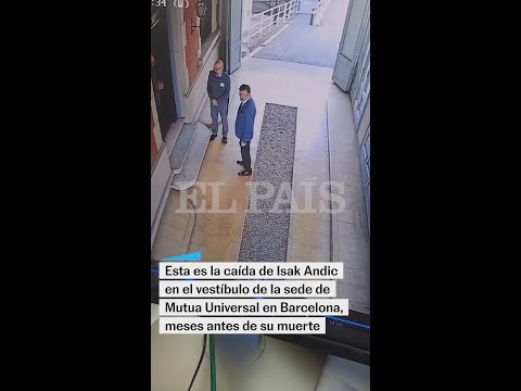 Así fue la caída del fundador de Mango, Isak Andic, en la sede de Mutua Universal en Barcelona thumbnail