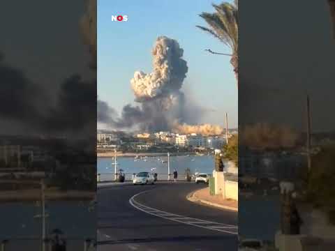 Enorme explosie in vuurwerkfabriek op Malta, twee gewonden thumbnail