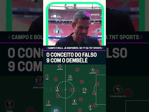 BECHLER EXPLICA A FUNÇÃO DO DEMBÉLÉ COMO FALSO 9 NO PSG #shorts thumbnail