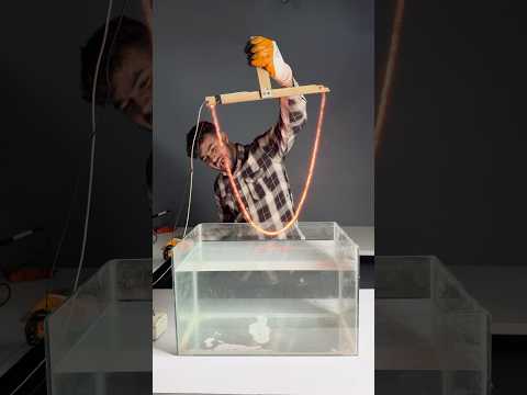 Heater Nichrome Wire Under Water #shorts #outofmindexperiment thumbnail