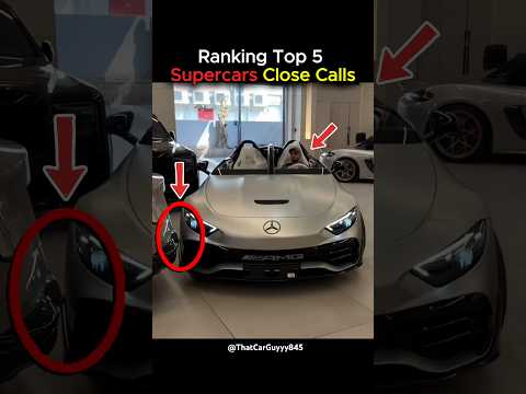 Best Supercars Close Calls ?? #shorts #shortvideo #automobile #supercars #race #crash #closecall thumbnail