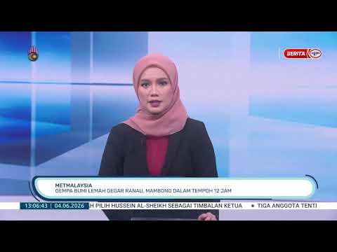 4 JUN 2026 - BTH- METMALAYSIA GEMPA BUMI LEMAH GEGAR RANAU, MAMBONG DALAM TEMPOH 12 JAM thumbnail