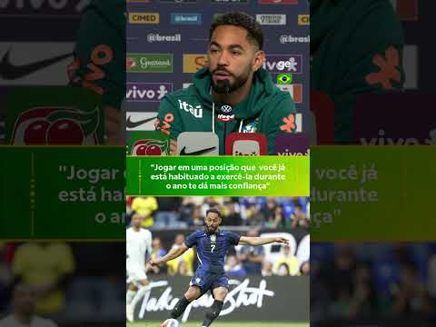 MATHEUS CUNHA FALA SOBRE JOGAR NA SELEÇÃO EM POSIÇÃO QUE JÁ ESTÁ HABITUADO | #shorts | ge.globo thumbnail
