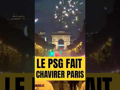LE PSG BAT ARSENAL ⭐️⭐️ CHAMPIONS D’EUROPE : PARIS EN FÊTE !!! thumbnail
