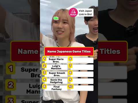 Name Japanese Game titles   #shorts thumbnail