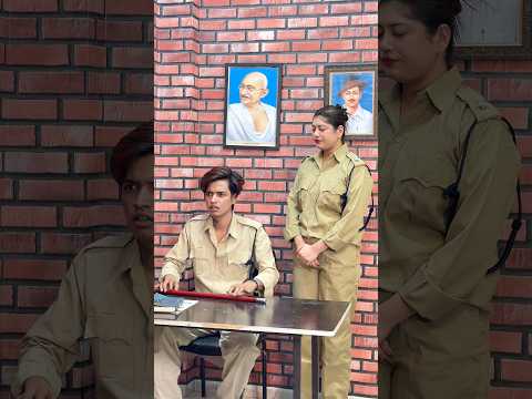 Gorilla or police ?|| Akshay Nagwadiya || #shorts #akshaynagwadiya #comedy #police thumbnail
