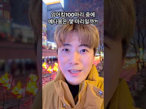 잉어킹100마리 중에 메타몽은 몇 마리일까요?! thumbnail
