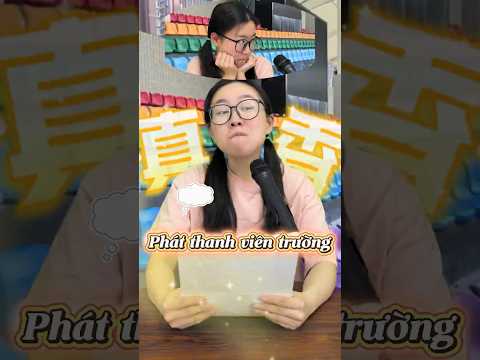 Phát thanh viên của trường#shorts #haihuoc thumbnail