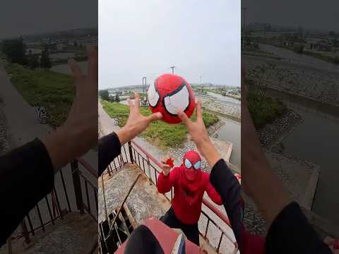 Angry Spider Man Fake 🥵🤬Part 34.0 #spiderman #parkour #pov  #funny #bubblesgangz thumbnail