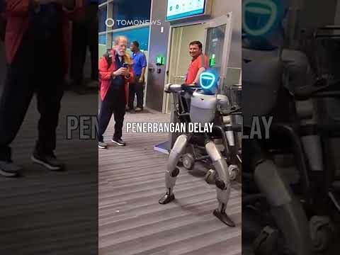 Robot Ini Bikin Delay Penerbangan #shorts thumbnail