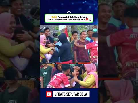 🫶 Attitude Kelas Atas! Pemain Ini Langsung Hampiri Penonton Yang Terkena Bola 💸❤️ thumbnail