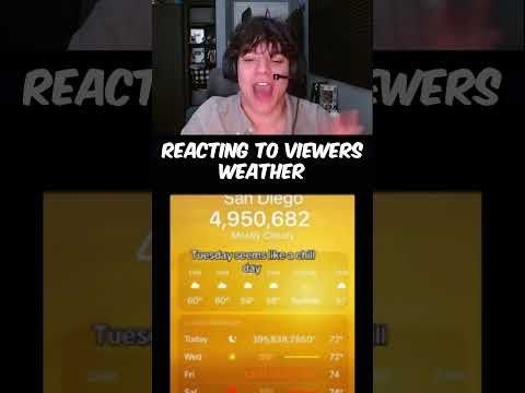 My viewers have CRAZY weather thumbnail