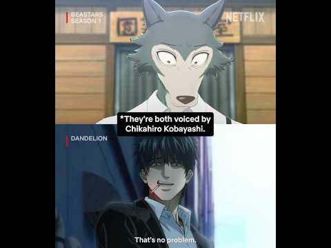 Chikahiro Kobayashi as a wolf and an angel #BEASTARS #bstanime #dandelion thumbnail