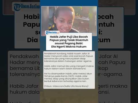 SALUT! Habib Jafar Beri Pujian ke Libo Bocah Papua yang Tolak Disentuh seusai Pegang Babi thumbnail