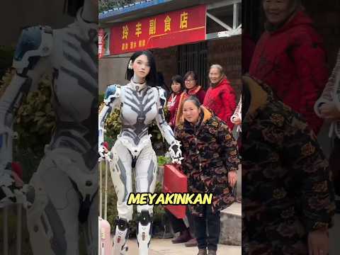 Cewek ini Beneran Jadi Robot #shorts #shortviral thumbnail