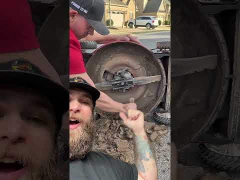 How to clean a lawnmower #jeeplife #offroad #jeepwrangler #4x4 #cars #car #ford #offroading #shorts thumbnail