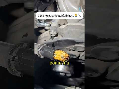 สิ่งที่ช่างซ่อมรถต้องเจอในที่ทำงาน👨‍🔧🔧#carmechanic #interesting #knowledge thumbnail