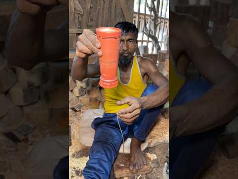 Amazing Bamboo Glass Made With Just a Wire | Eco Friendly Craft #shorts thumbnail