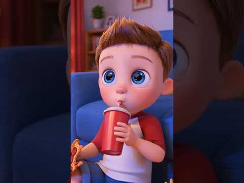Brush Before Bed Stay Safe Kids 🛑 #HealthyRoutine #KidsLearning #DentalCare thumbnail