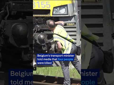 Train hits school bus in Belgium | DW News thumbnail