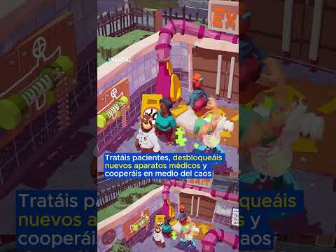 Un OVERCOOKED pero EN EL HOSPITAL 💉 #juegoscooperativos #steam #gaming #videojuegos #vandal thumbnail