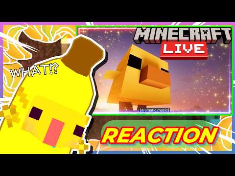 Banana Axolotl Reacts to Minecraft Live!🍌 @minecraft thumbnail