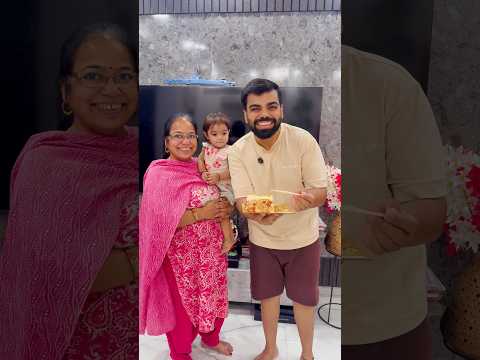 Gaurav nai bakri ko cake khila diya #gauravaroravlogs #youtubeshorts #shorts thumbnail