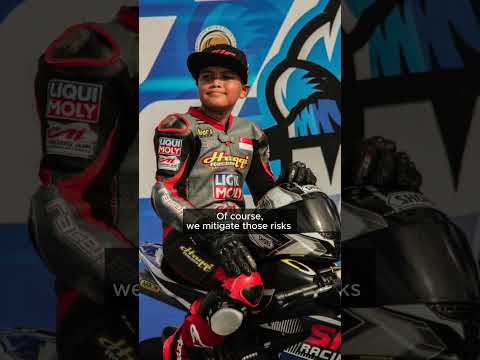 Isn't it #dangerous for a 12 year old to be #racing #motorcycles ?? thumbnail