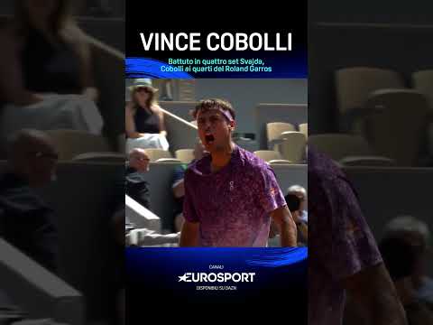 GRANDE FLAVIO! 🎾🤩 Cobolli è ai quarti di finale del Roland Garros 🇫🇷 thumbnail