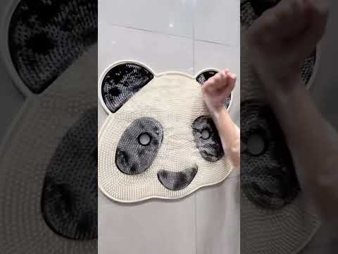 Panda Pattern Non-Slip Massage Bathroom Mat 📌 Cute, but the non-slip part is what actually matters. thumbnail