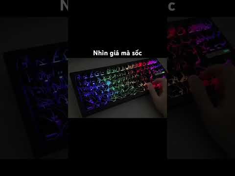 Bàn phím và keycap đẹp cho anh em game thủ #viral #gaming #keyboard thumbnail