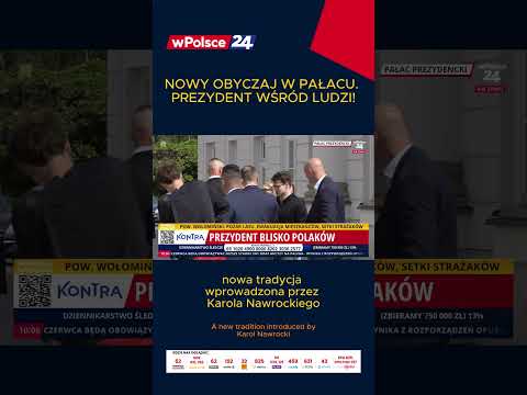 Koniec z dystansem! Nawrocki wychodzi do Polaków 🤝 thumbnail
