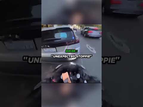 Biker Dodges Disaster and Gets Surprise thumbnail