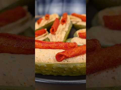 Snack vs Ps5 Start Screen Hot Taki Dill Cheese Boats!🥒 #shorts #takis #snacks #gaming thumbnail