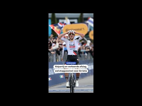 ? Wat een knotsgekke rit was dit! Arrieta is de etappewinnaar, Eulalio pakt het roze thumbnail