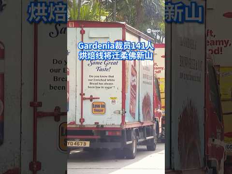 本地知名面包品牌Gardenia将把烘焙生产线迁至新山，141名员工将被裁退。 #8视界新闻网 #sgnews #gardenia #裁员 thumbnail