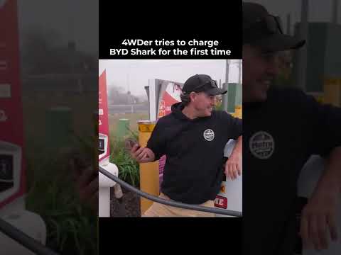 4WDer tries to charge BYD Shark for the first time 🤣 thumbnail