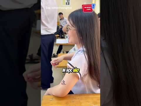 Phát hiện học sinh rủ nhau xăm hình ? ? #shorts thumbnail
