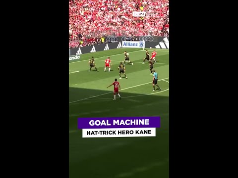 Kane closes out the #Bundesliga season with 36 goals and a hat-trick! #shorts thumbnail