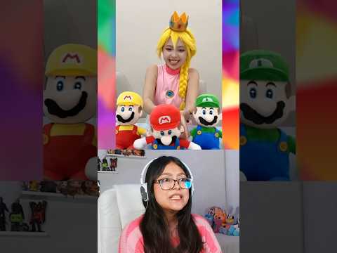 PRINCESA HACE TRAVESURAS CON MARIO BROS @SuperMario-666 #curiosidades #humor thumbnail