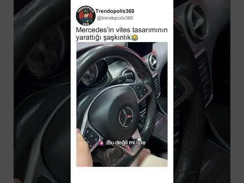 Mercedes’in alışılmadık vites tasarımının yarattığı şaşkınlık? thumbnail