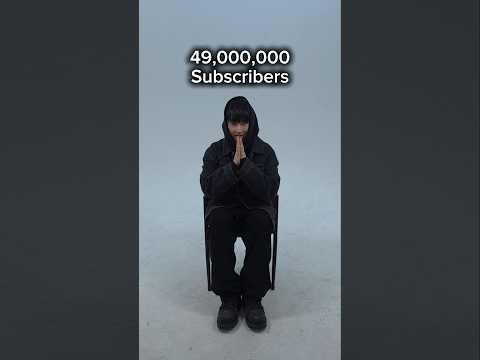 100Subscribers vs 100People thumbnail