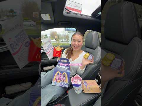 KPOP demon hunter McDonald’s meals🤩 #couple #couples #couplegoals #couplecomedy #foodie #foodies thumbnail